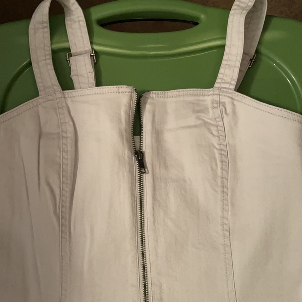 Beautiful zipped up light gray jumper - Picture 2 of 3